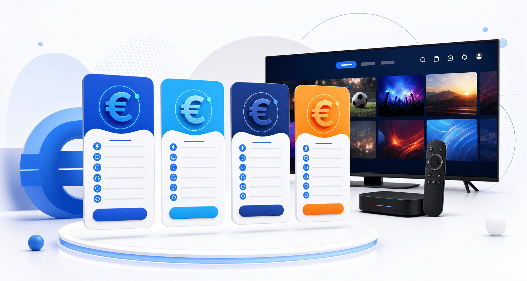 Premium Dutch IPTV abonnementen in euro